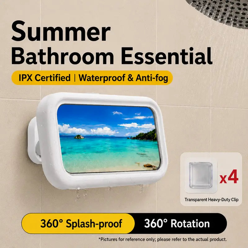 Rotating shower phone holder — original product photo 5