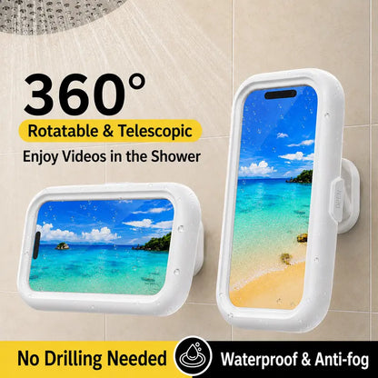 Rotating shower phone holder — original product photo 8
