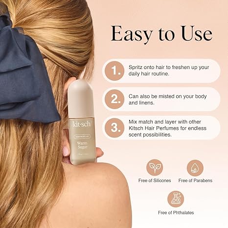 Odor-Eliminating Hair Perfume Duo: Instant Refreshment in Every Spritz