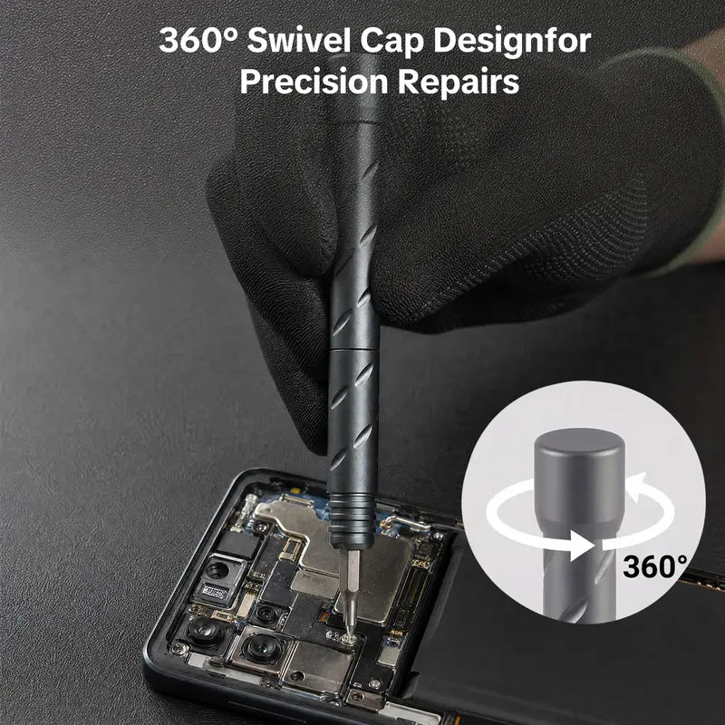 55-in-1 Magnetic Precision Screwdriver Toolkit for Electronics & Home Repair