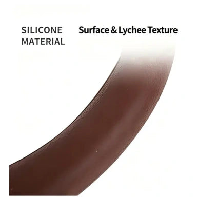 Universal Silicone Steering Wheel Cover for Non-Slip Ergonomic Grip