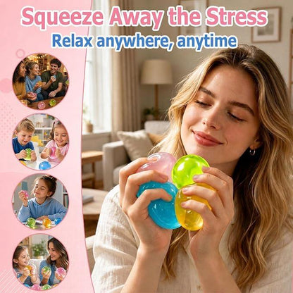 No-Rebound Shapeable Gel Stress Relief Squishy Balls