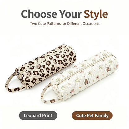 Quilted Multi-Purpose Storage Bag - Portable Cosmetic & Toiletry Organizer | Buy 1 Get 1 Free