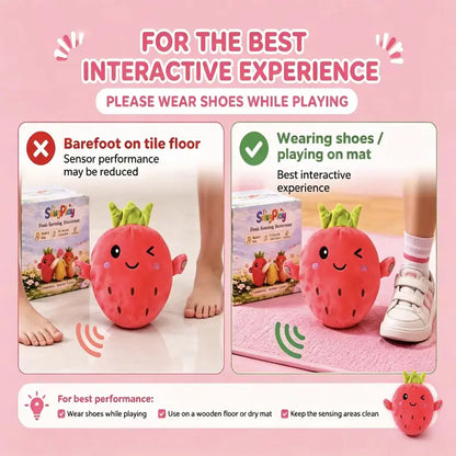 Interactive Musical Fruit & Veggie Plush Set