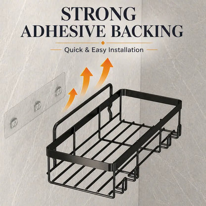 Transform Your Bathroom in Seconds: No-Drill Heavy-Duty Shower Caddy