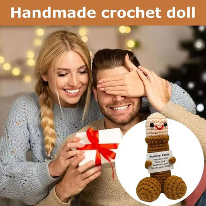 Inspirational Funny Crochet Doll Support Plush | Buy 2 Get 1 Free