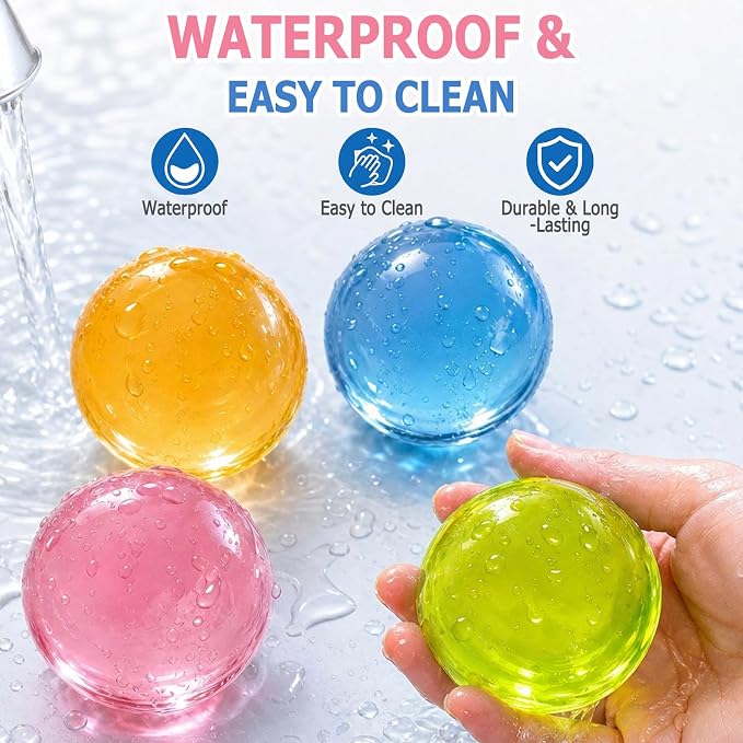 No-Rebound Shapeable Gel Stress Relief Squishy Balls
