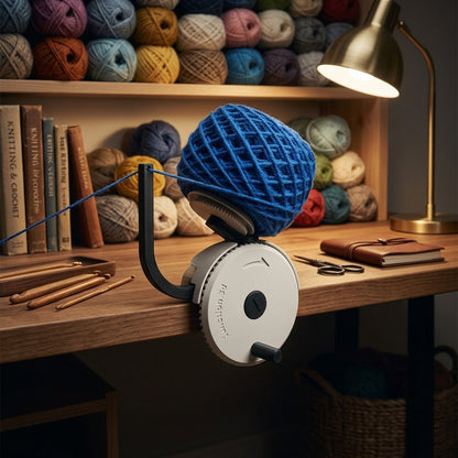 Single-Color Hand-Crank Yarn Winder