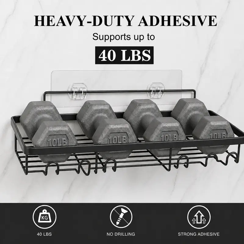 Transform Your Bathroom in Seconds: No-Drill Heavy-Duty Shower Caddy