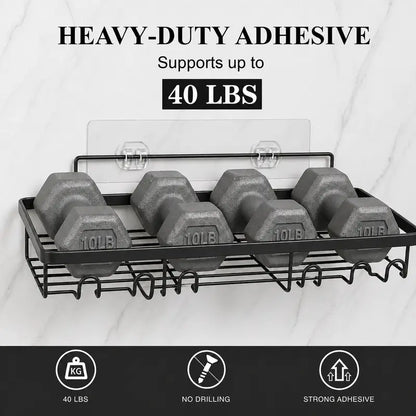 Transform Your Bathroom in Seconds: No-Drill Heavy-Duty Shower Caddy
