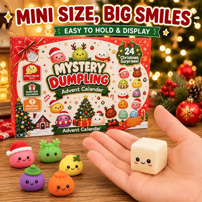 24 Days Christmas Mystery Dumpling Squishy Advent Calendar