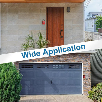 Ultra-Secure Weatherproof Wall Mount Key Lockbox for Effortless Keyless Entry | Buy 1 Get 1 Free