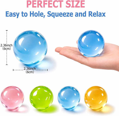 No-Rebound Shapeable Gel Stress Relief Squishy Balls