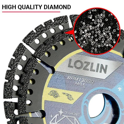 4.5 inch multi-material cutting blades, 3-piece set