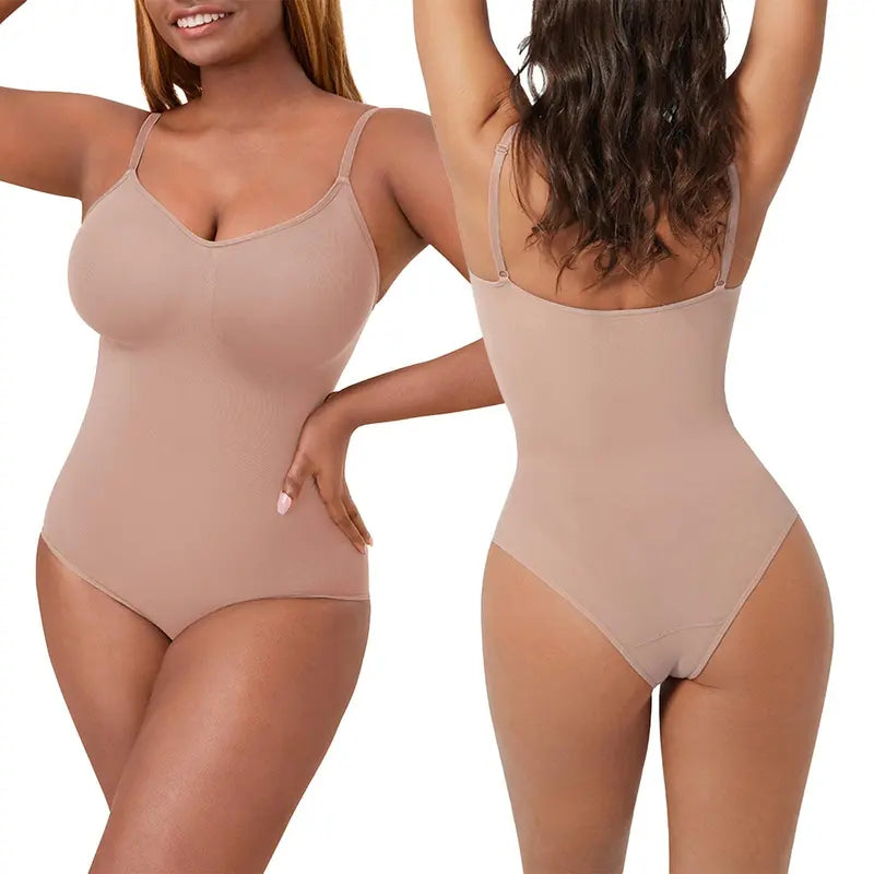 Seamless Tummy Control Bodysuit - Instant Hourglass Shaping | 2 Pack per Set