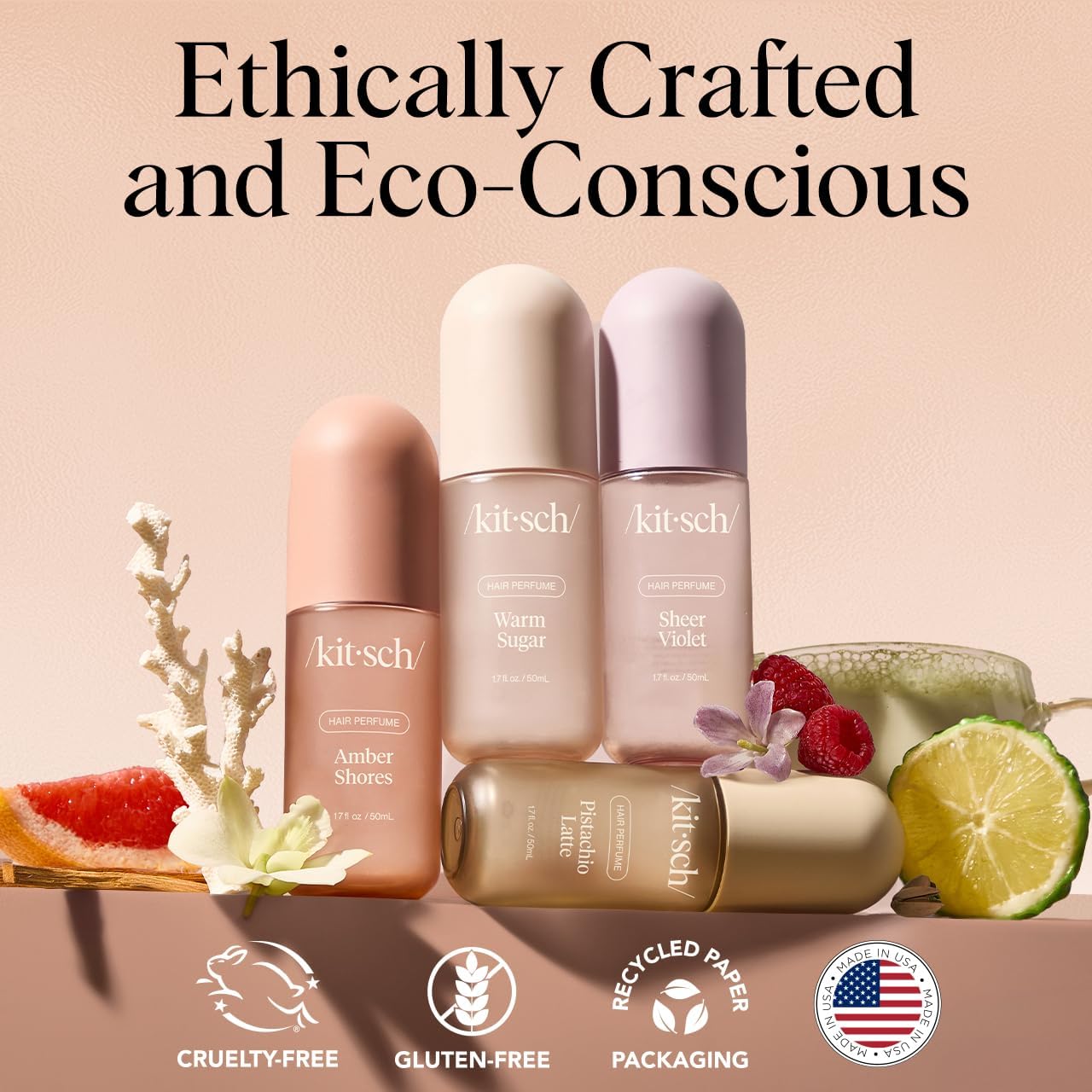 Odor-Eliminating Hair Perfume Duo: Instant Refreshment in Every Spritz