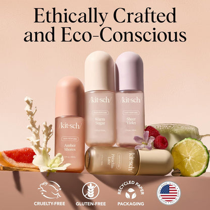Odor-Eliminating Hair Perfume Duo: Instant Refreshment in Every Spritz