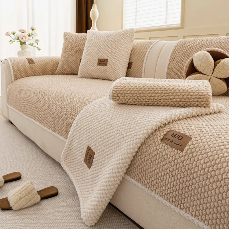 Luxury Thick Pet-Friendly Non-Slip Couch Cover