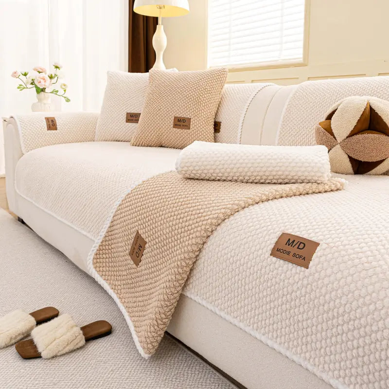Luxury Thick Pet-Friendly Non-Slip Couch Cover