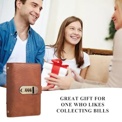 100-Pocket Currency Album Binder with 3-Digit Combination Lock | Buy 1 Get 1 Free