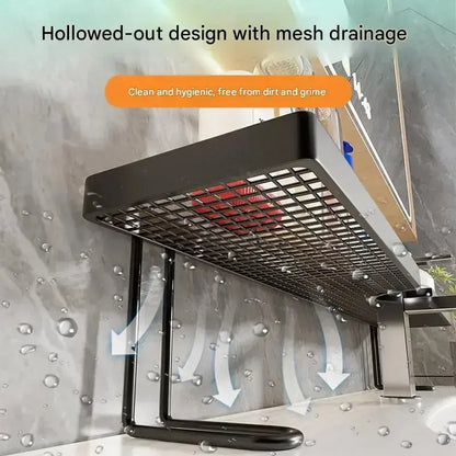 No-Drill Faucet Over-Sink Storage Rack - Instant Countertop Space Saver