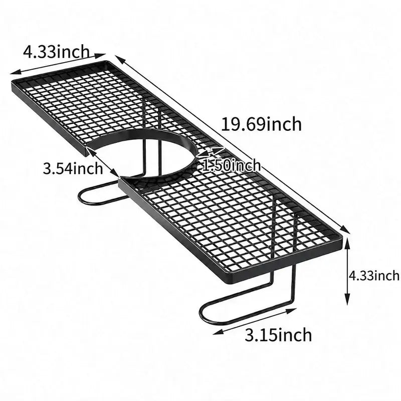 No-Drill Faucet Over-Sink Storage Rack - Instant Countertop Space Saver