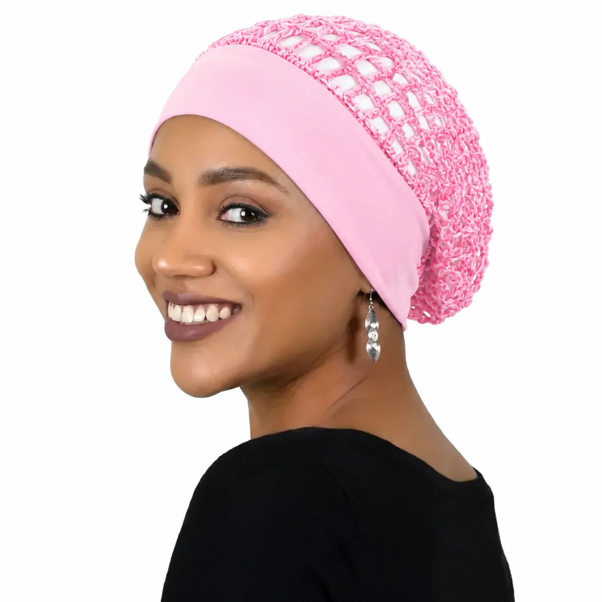 2-Piece Stretchy Wide-Edge Hair Sleeping Cap Set – Get 100% OFF Today