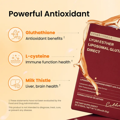 Unlock Radiant Glow Fast with Liposomal Glutathione Oral Strips | Buy 1 Get 1 Free
