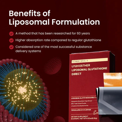 Unlock Radiant Glow Fast with Liposomal Glutathione Oral Strips | Buy 1 Get 1 Free