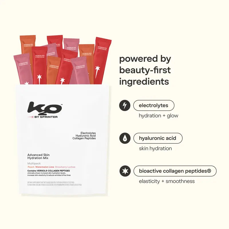 Hydrate, Smooth & Glow: Advanced Skin Hydration Powder Mix Sticks