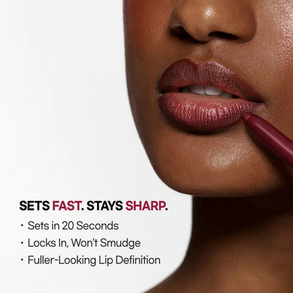 Soft Matte Lip Contour Pencil - Waterproof & Smooth Blendable Long-Wear Lip Liner