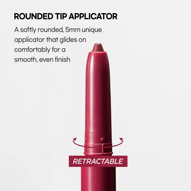 Soft Matte Lip Contour Pencil - Waterproof & Smooth Blendable Long-Wear Lip Liner