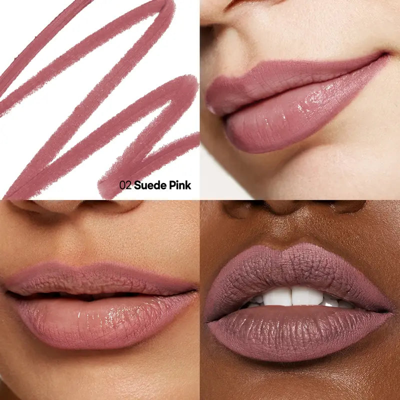 Soft Matte Lip Contour Pencil - Waterproof & Smooth Blendable Long-Wear Lip Liner