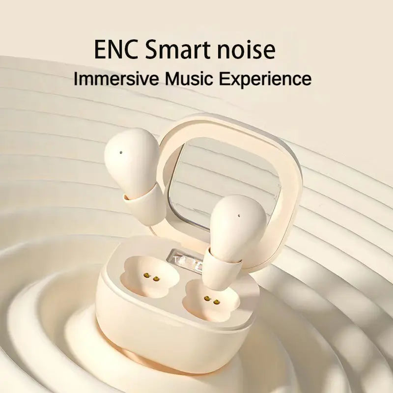 Ultra-Mini Invisible Sleep Earbuds with ENC Noise Cancellation