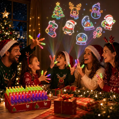 LED Halloween Finger Projector Rings – Mini Light-Up Party Favors for Kids | Buy 1 Get 1 Free