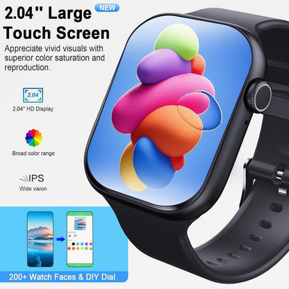 HD Touchscreen Smartwatch with Bluetooth Calling & Health Tracking