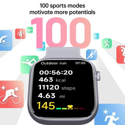 HD Touchscreen Smartwatch with Bluetooth Calling & Health Tracking