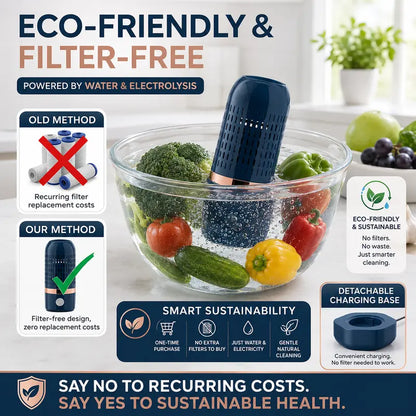 PureHydro™ Ionic Fruit & Vegetable Deep Purifier Washer