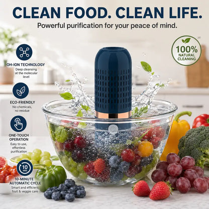 PureHydro™ Ionic Fruit & Vegetable Deep Purifier Washer
