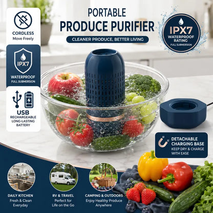 PureHydro™ Ionic Fruit & Vegetable Deep Purifier Washer