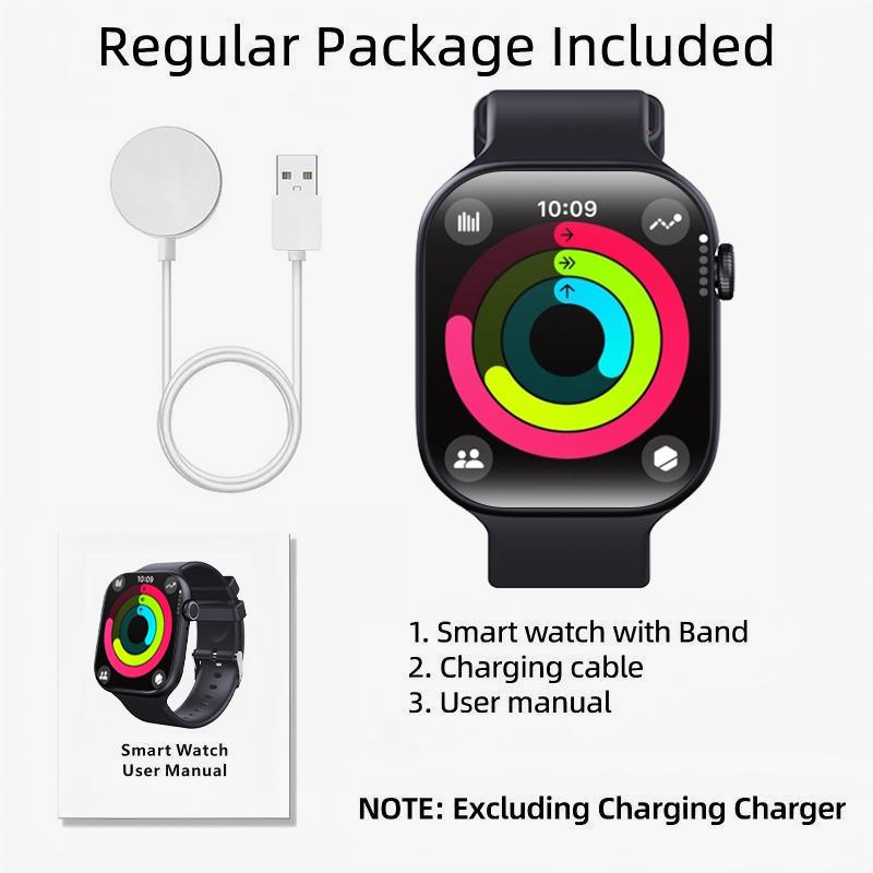 HD Touchscreen Smartwatch with Bluetooth Calling & Health Tracking