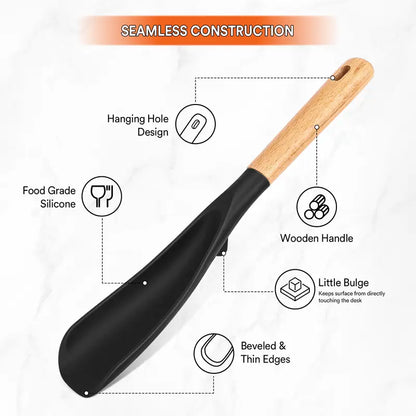 Multi-Functional Silicone Cooking Spoon with Built-in Rest | Buy 1 Get 1 Free