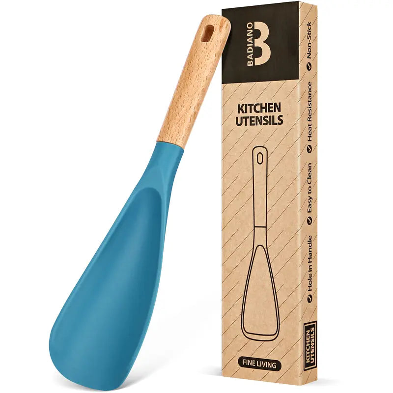 Multi-Functional Silicone Cooking Spoon with Built-in Rest | Buy 1 Get 1 Free