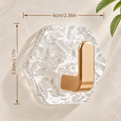 Heavy-Duty Adhesive Wall Hooks – Waterproof Drill-Free Luxury Hooks | Buy 1 Get 1 Free