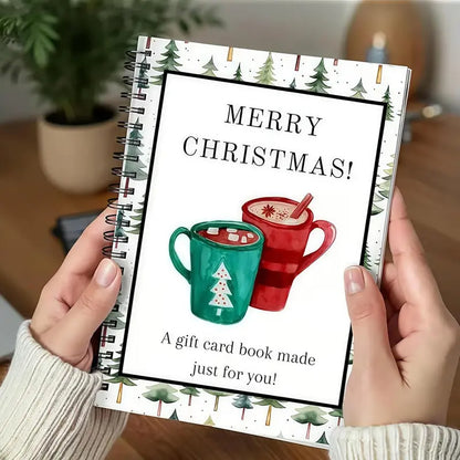 Festive Christmas 5x7 Spiral Book – The Ultimate Holiday Journal & Gift | Buy 1 Get 1 Free