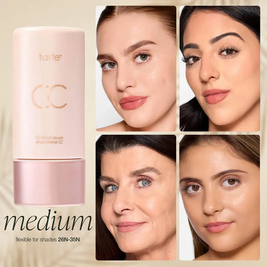 Flawless Color-Correcting CC Tinted Serum for Natural Glow