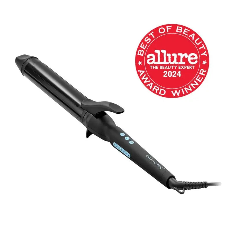 Professional Long Barrel Curling Iron for Frizz-Free Defined Curls