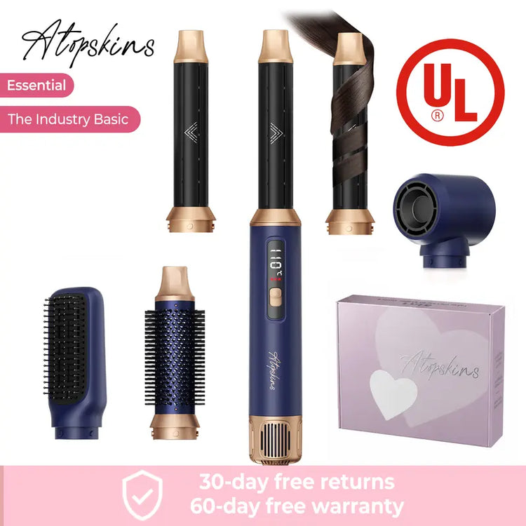 5-in-1 Airwrap Styler & Hair Dryer for Salon-Quality Waves & Blowouts