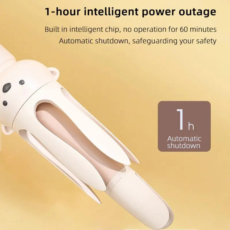 Automatic Rotating Curling Iron Waving Wand for Effortless Salon Curls