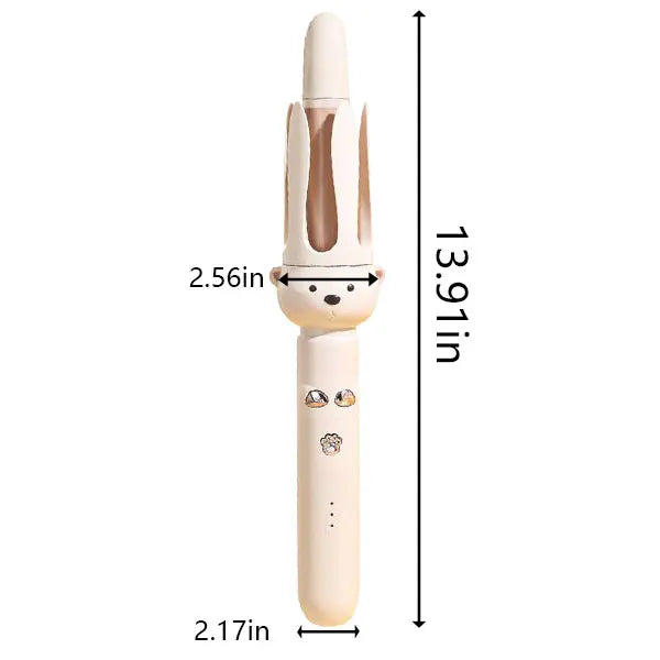 Automatic Rotating Curling Iron Waving Wand for Effortless Salon Curls